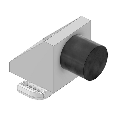 55-030-1 MODULAR SOLUTIONS DOOR PART TROLLEY BUMPER FOR 10-800-0